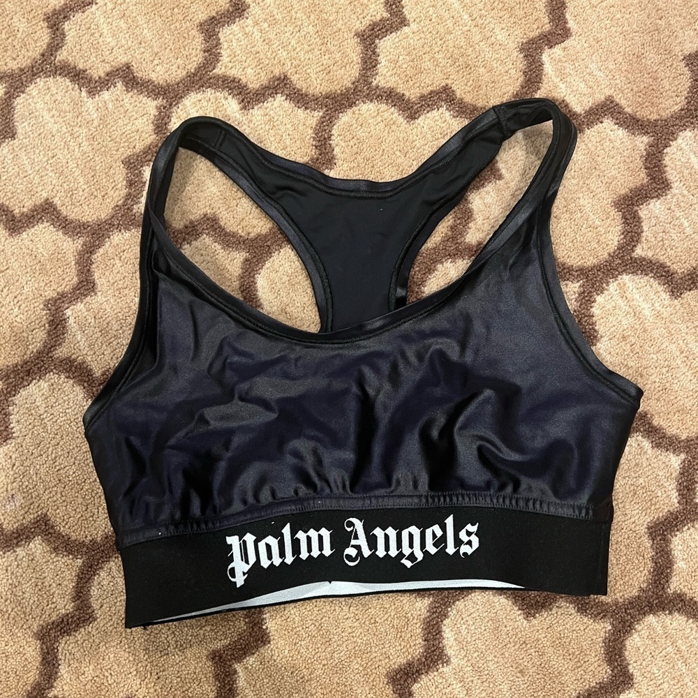 Palm Angels Logo Sports Bra